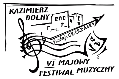 Szósty Majowy Festiwal Muzyczny w Kazimierzu Dolnym - logo